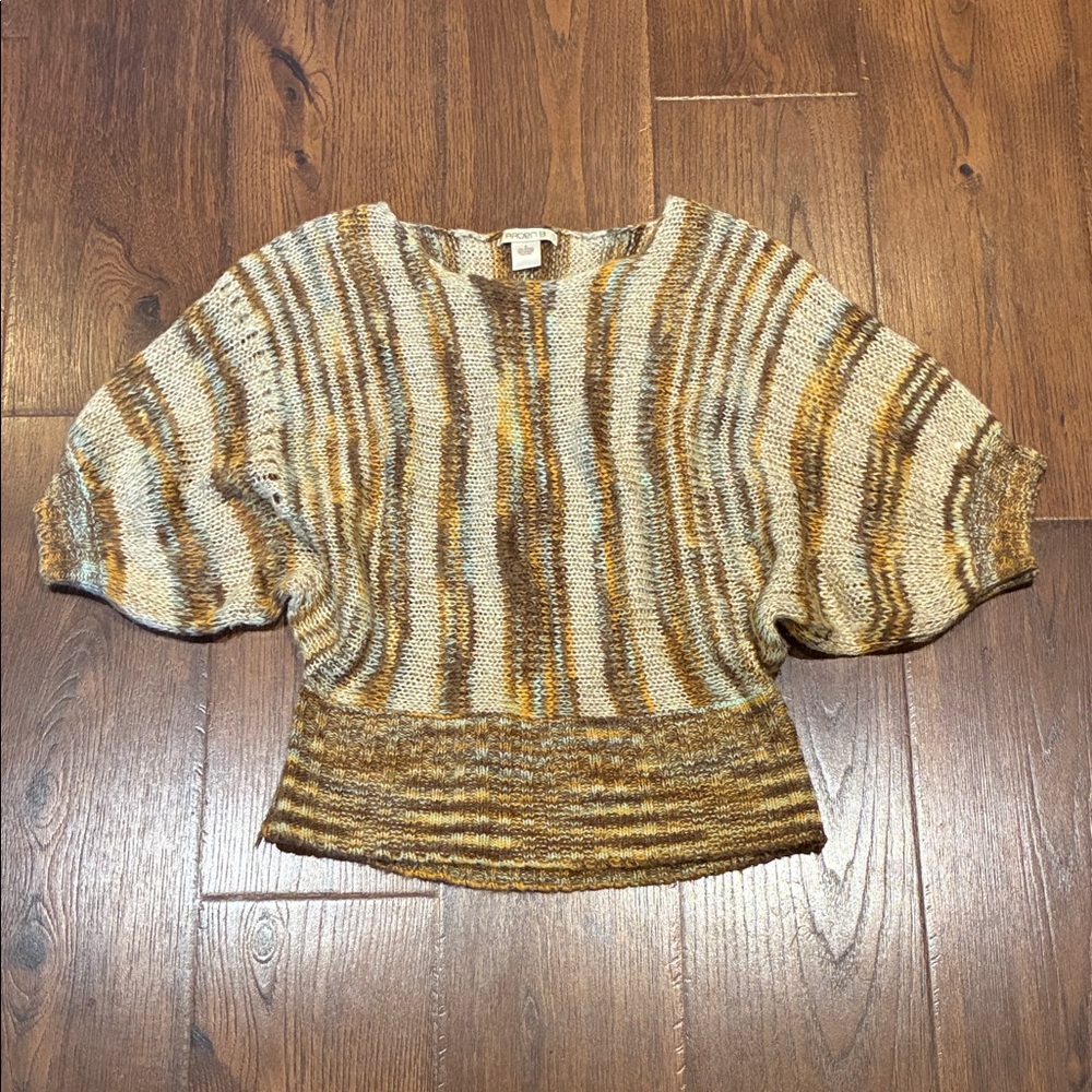 Arden B Multicolor Striped Blouse